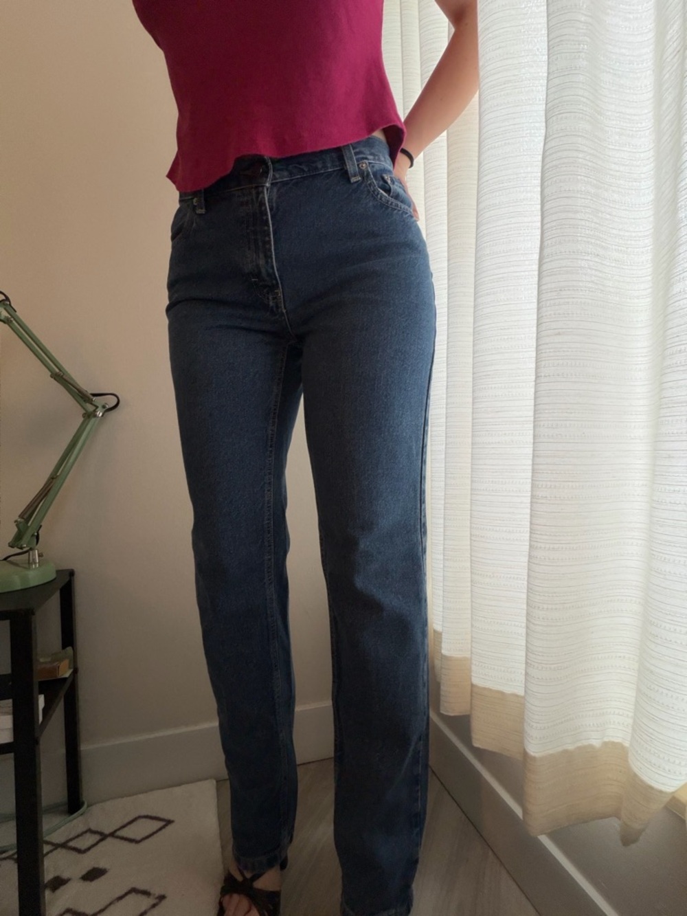 Tommy Hilfiger Blue Straight Leg Jeans